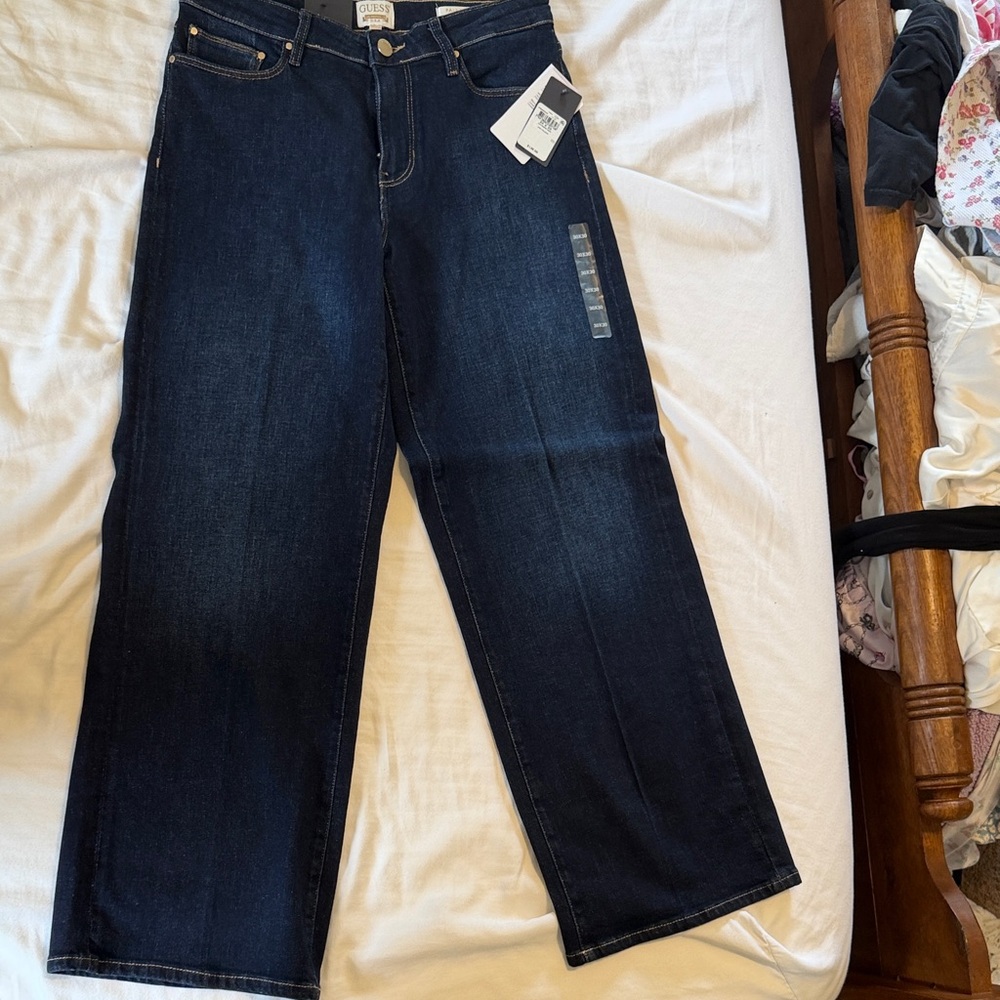 Guess sexy palazzo mid rise cashmere jeans